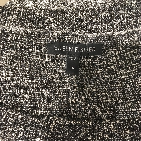 Eileen Fisher Marled Crewneck Sweater - Picture 4 of 5
